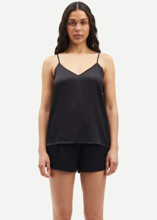 Samsøe Samsøe Sharon Strap Top - Black | Tops