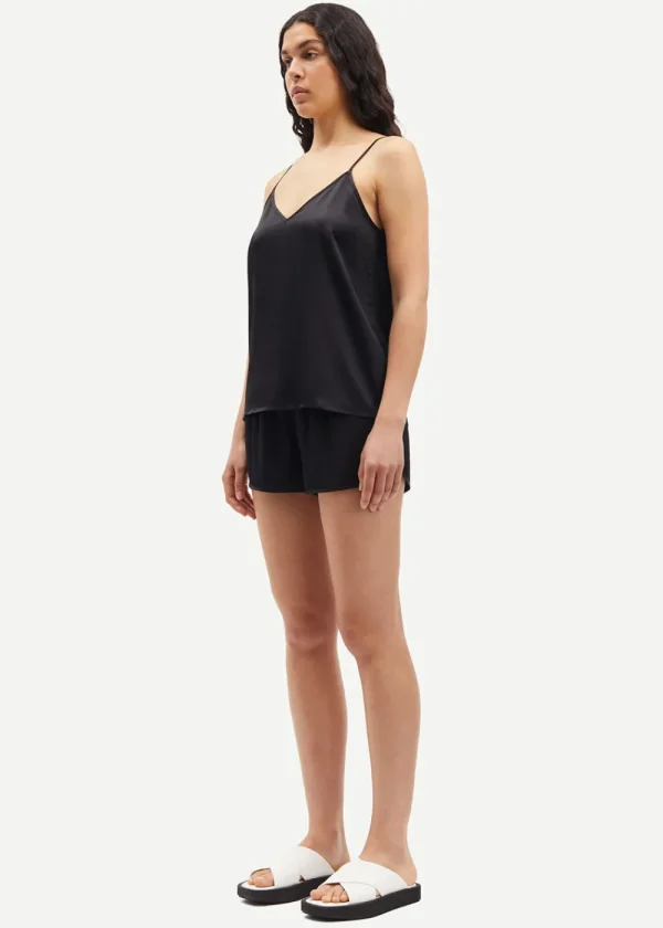 Samsøe Samsøe Sharon Strap Top - Black | Tops