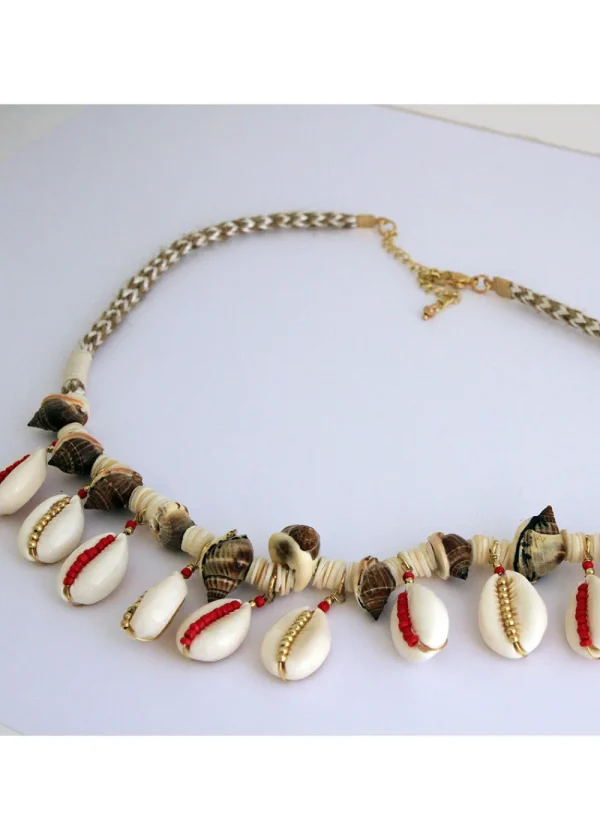 Cardomon Shell Cluster Necklace | Necklaces