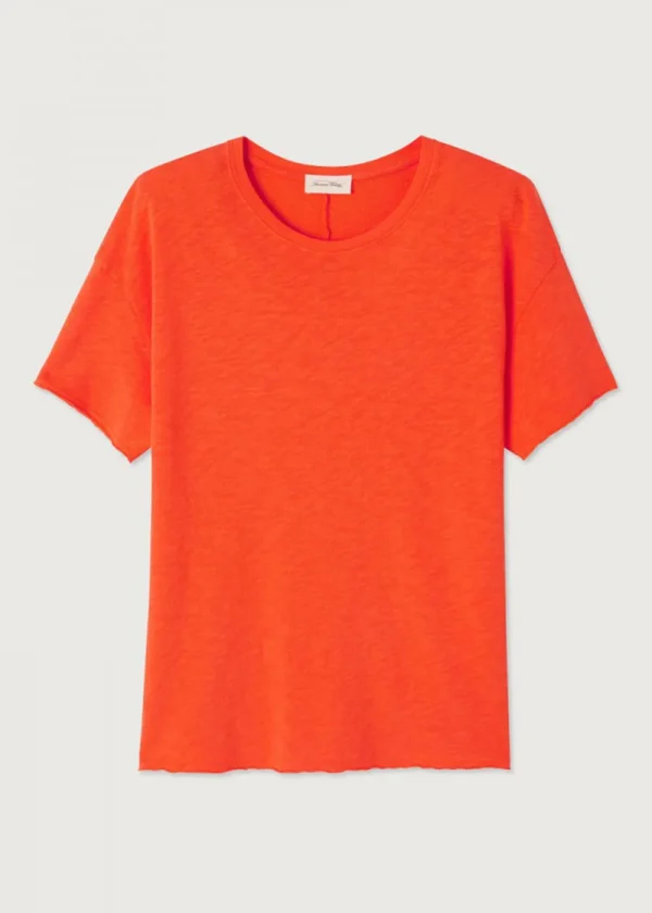 American Vintage Short Sleeve Sonoma Round Neck T-Shirt - Gazpacho | Tops
