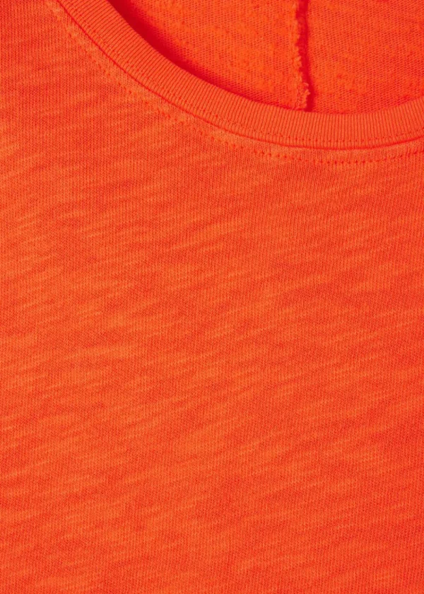 American Vintage Short Sleeve Sonoma Round Neck T-Shirt - Gazpacho | Tops