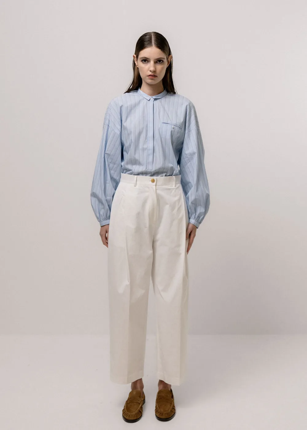 single_dart_trousers__whi_0.webp Emin and Paul Single Dart Trousers - White | Trousers