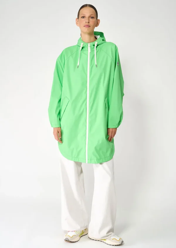 Tantä Sky Rain Jacket - Summer Green | Coats & Jackets