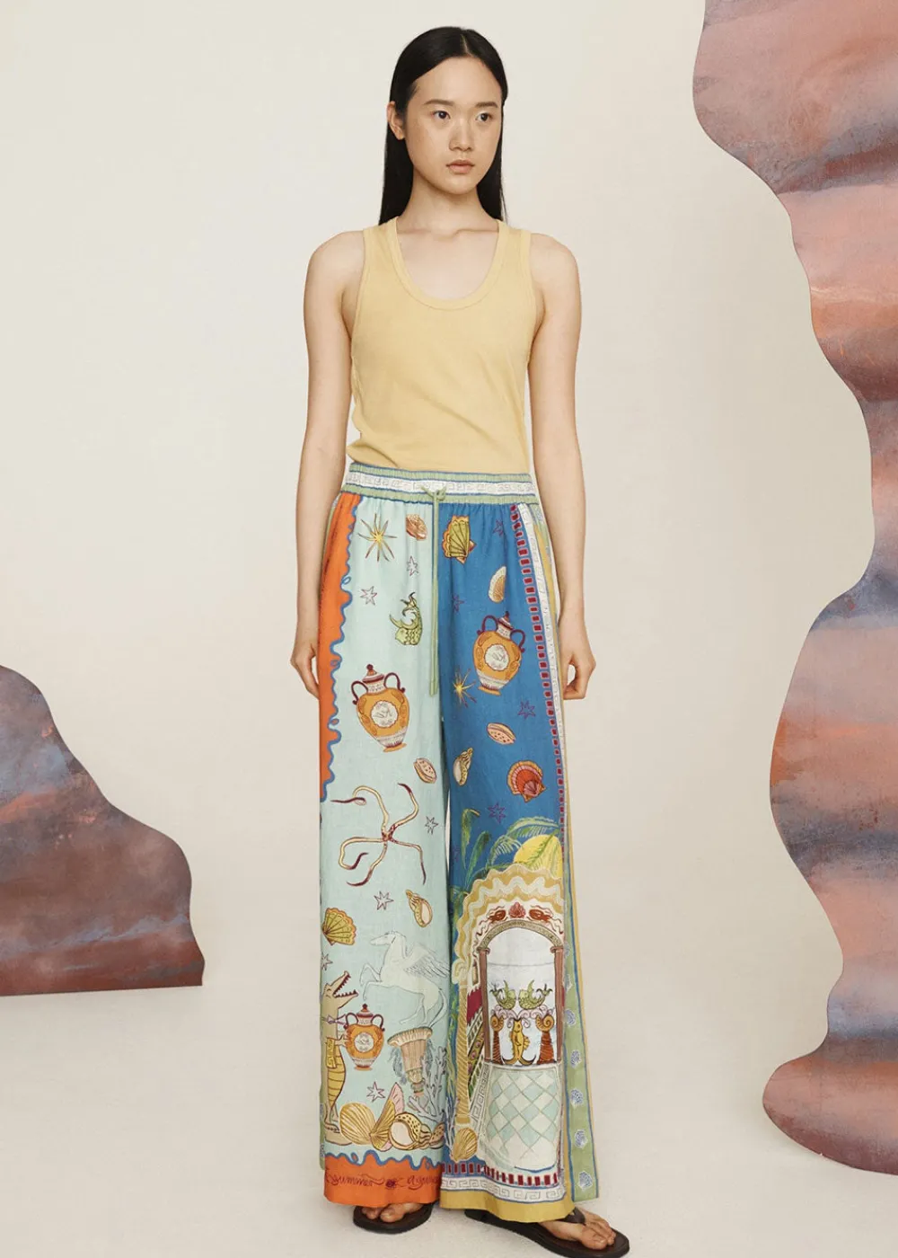 surrealist_summer_pant_0.webp Alémais Surrealist Summer Pant | Trousers