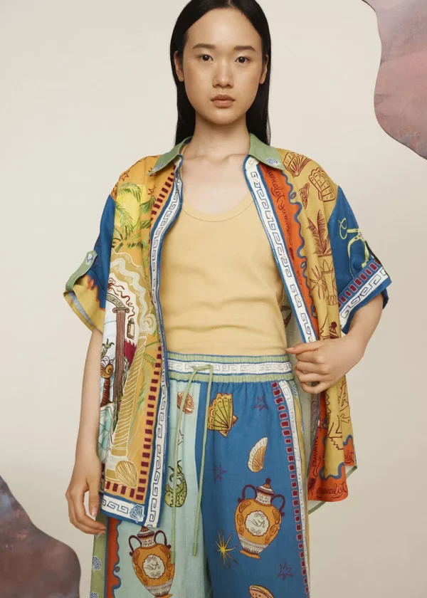 Alémais Surrealist Summer Pant | Trousers
