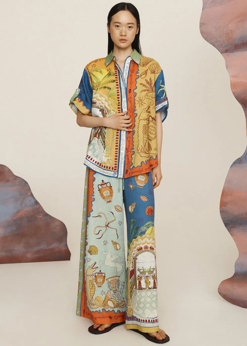 surrealist_summer_pant_3.webp Alémais Surrealist Summer Pant | Trousers