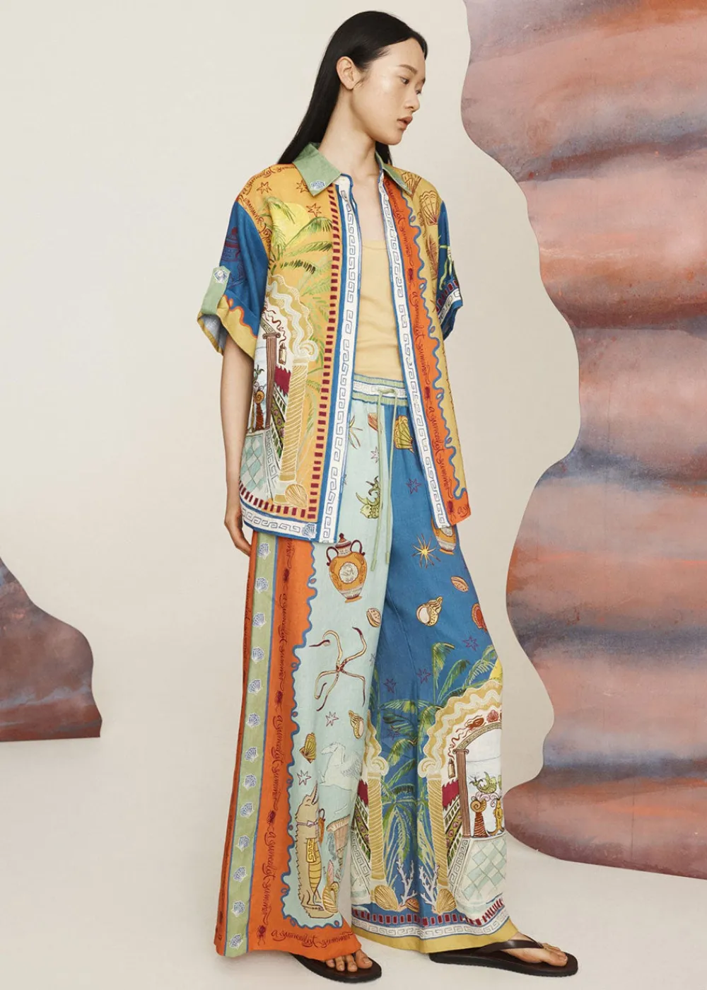 surrealist_summer_pant_5.webp Alémais Surrealist Summer Pant | Trousers