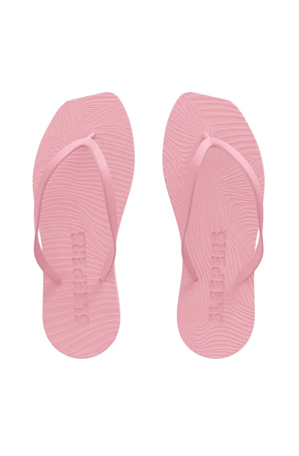 Sleepers Tapered Pink Sorbet Flip flops | Sandals