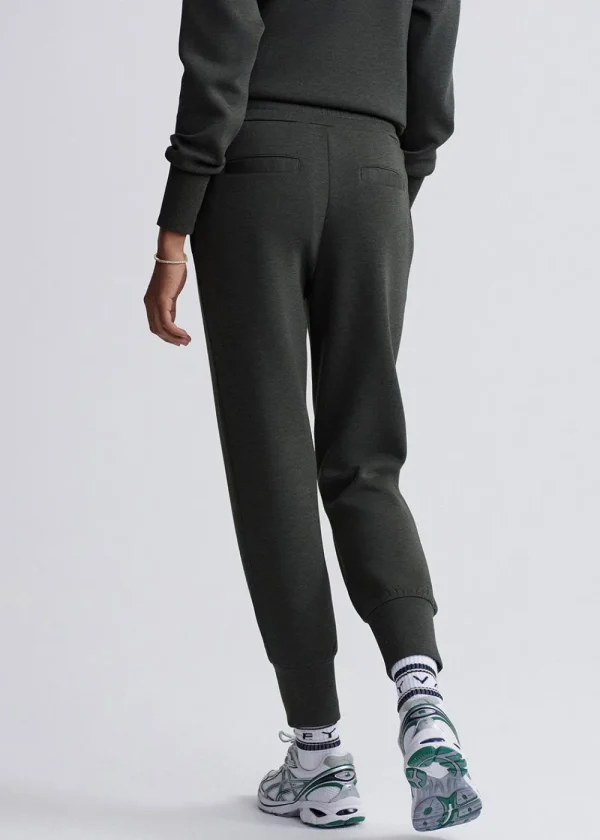 Varley The Slim Cuff Pant 27.5" - Olive Marl | Trousers