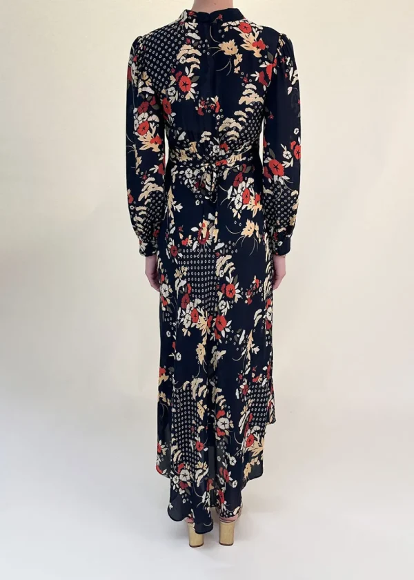 Rixo Trula Dress - Star Floral Black | Dresses