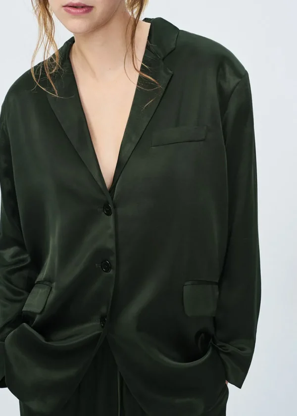 American Vintage Unyl Blazer - Carbon | Blazers