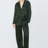American Vintage Unyl Trousers - Carbon | Trousers