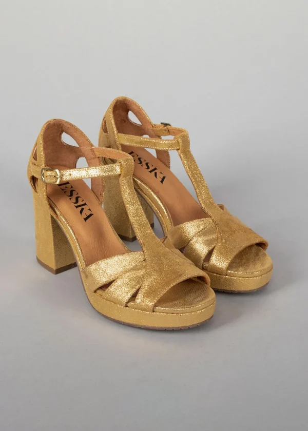 Esska Valerie Heels - Gold | Shoes