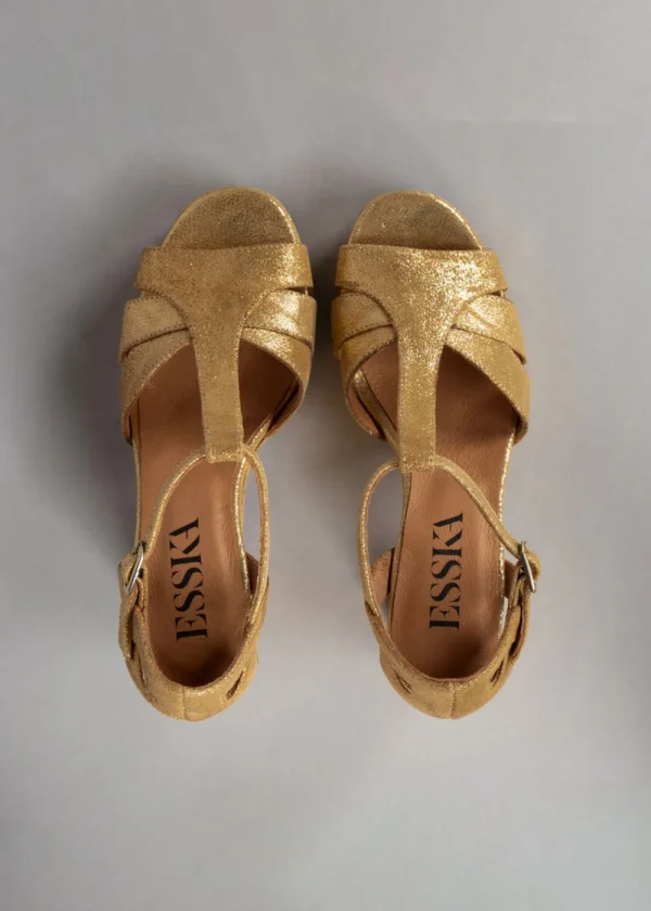 Esska Valerie Heels - Gold | Shoes