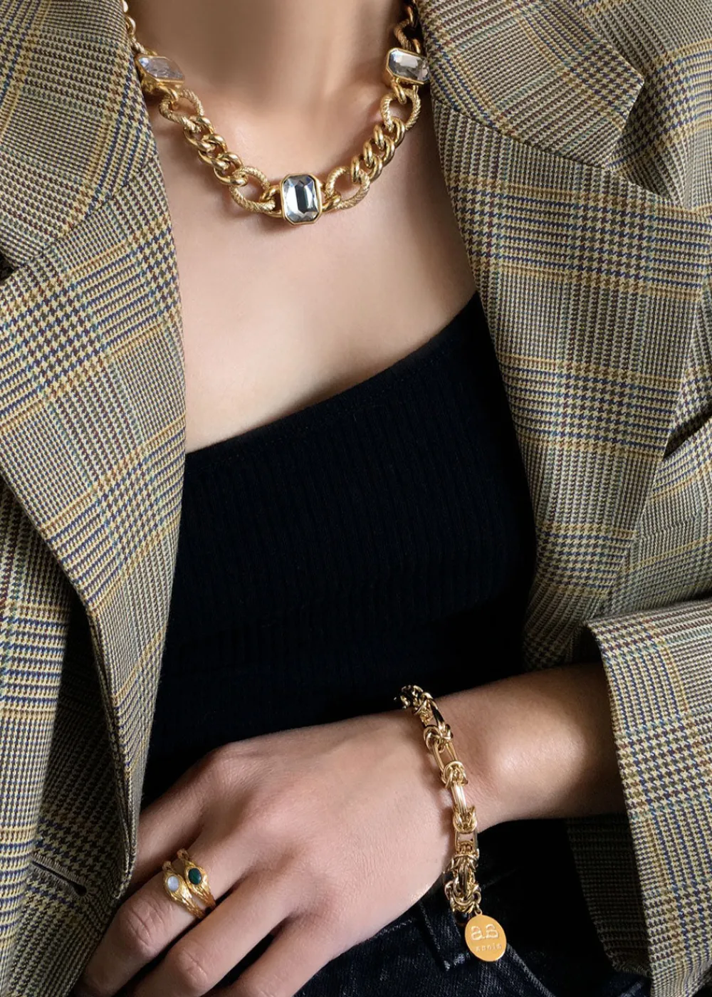 zion_bracelet__gold_2.webp Alona Zion Bracelet - Gold | Bracelets