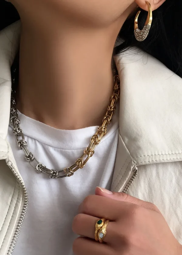 Alona Zion Necklace - Gold & Silver | Necklaces